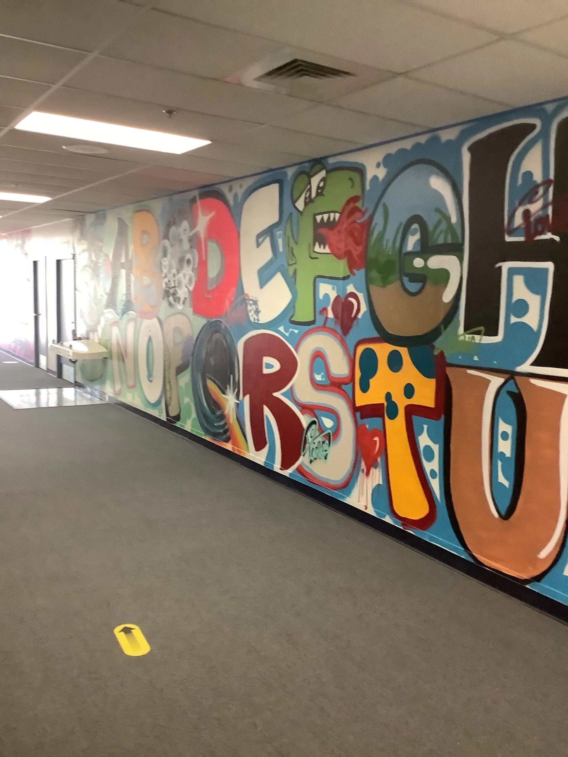 Bertha Ronzone Elementary School Graffiti Park Las Vegas