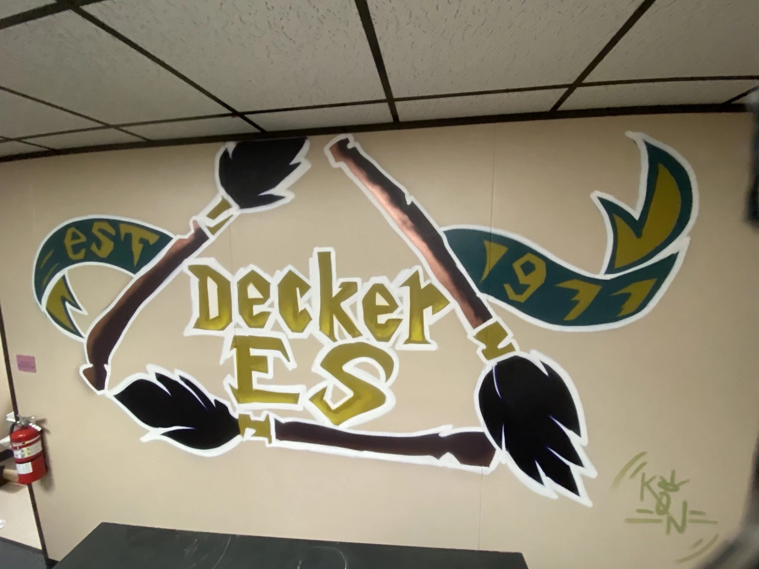 C.H. Decker Elementary School Graffiti Park Las Vegas