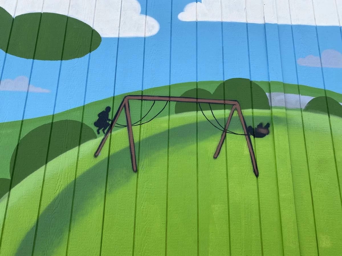 NLV Washburn Safekey Building Graffiti Park Las Vegas