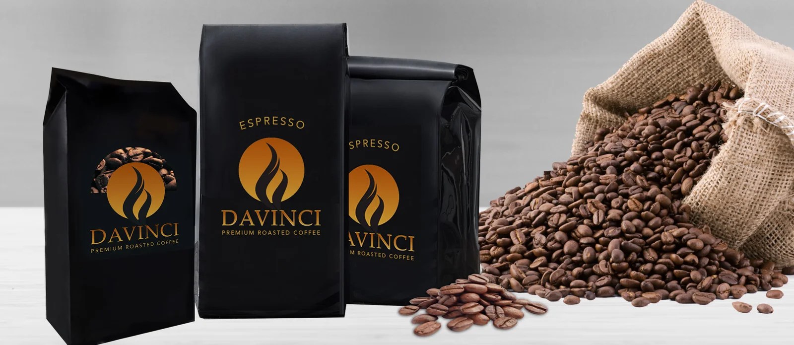 DAVINCI PREMIUM COFFEE & NUTS grafikdesignfx