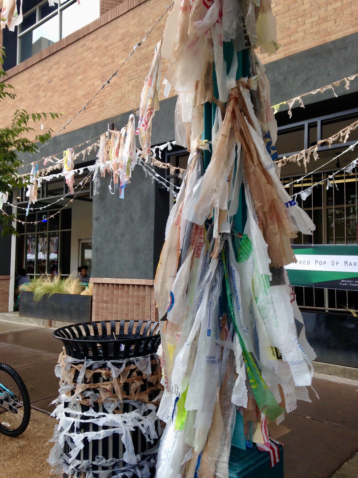 Plastic Bag Bunting g r a f t