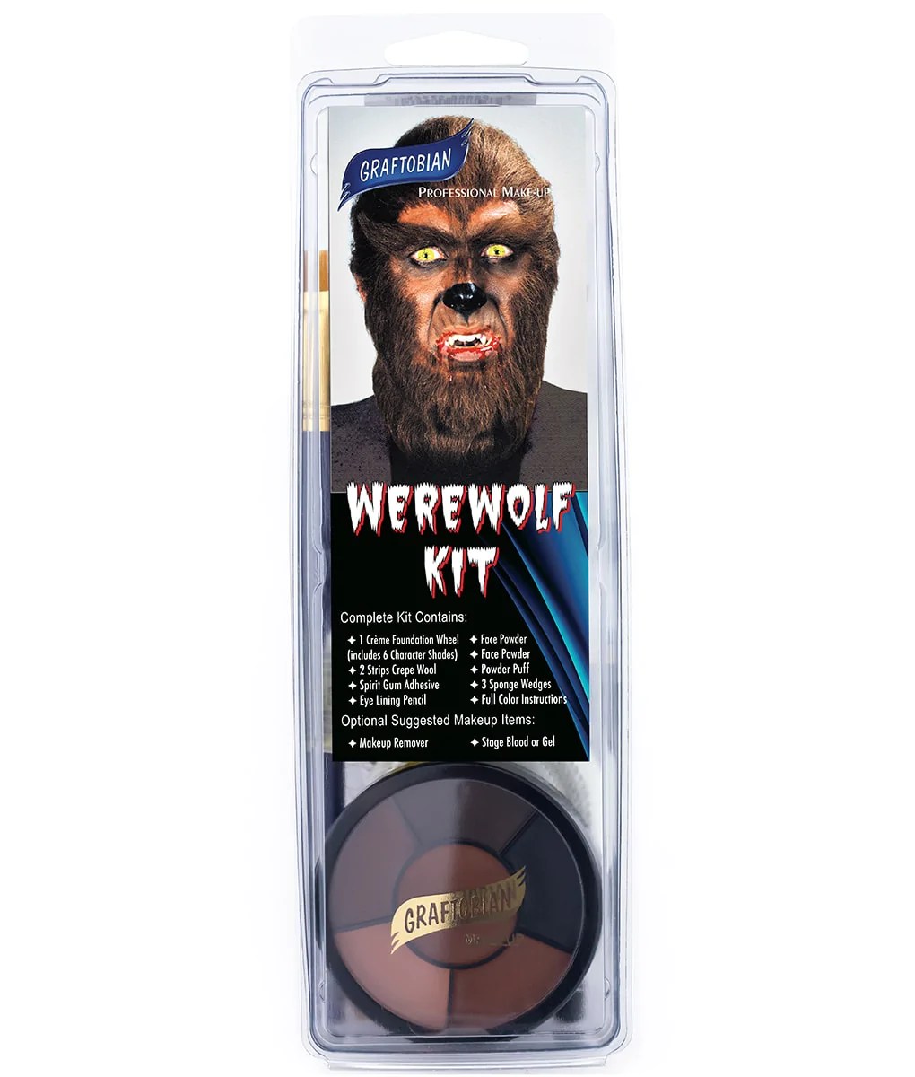 Werewolf Kit Instructions Graftobian MakeUp Company