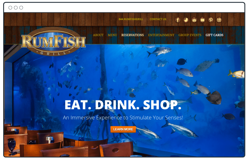 Grafx Design & Digital Agency, Tampa Bay, Florida » Rumfish Grill
