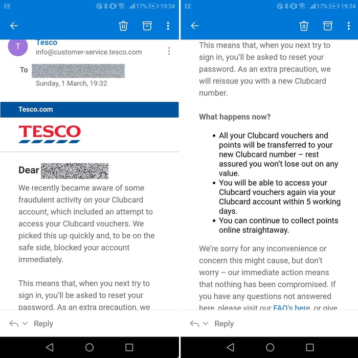 Tesco blocks 620,000 Clubcard accounts after security scare • Graham Cluley