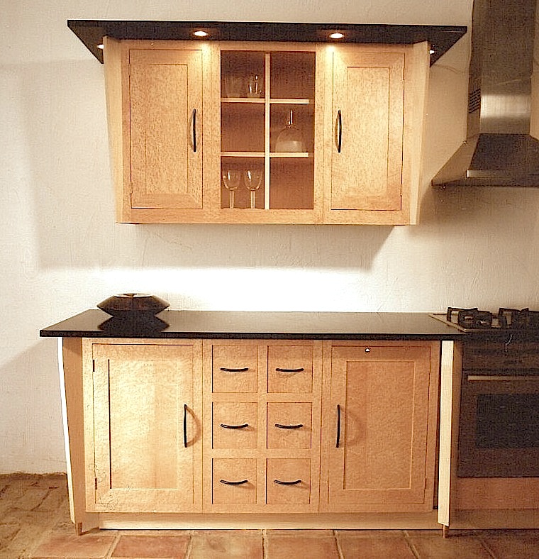 Birdseye Maple Kitchen / Johns Furniture Kitchens