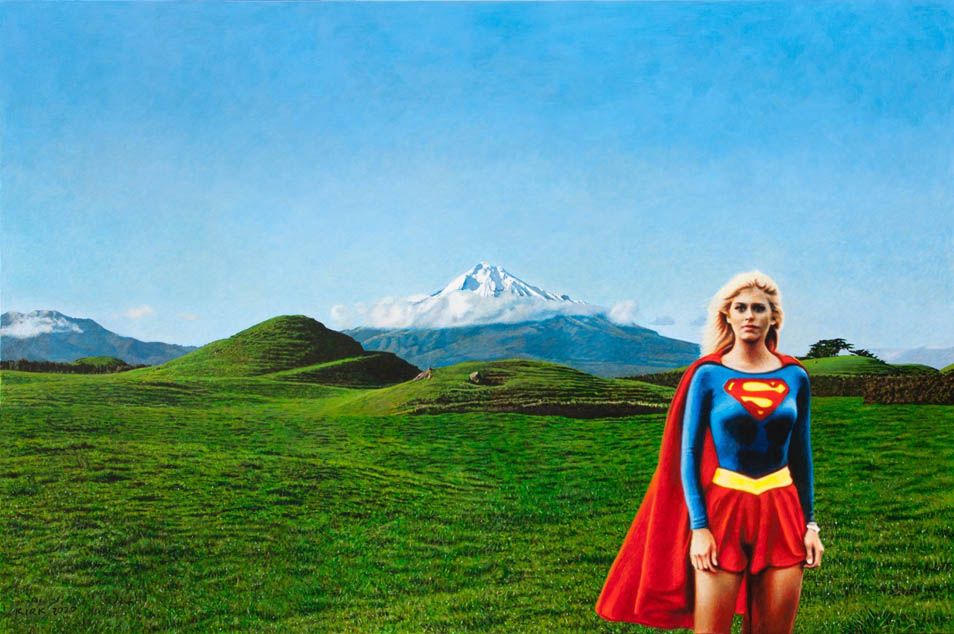 Supergirl in Warea Road