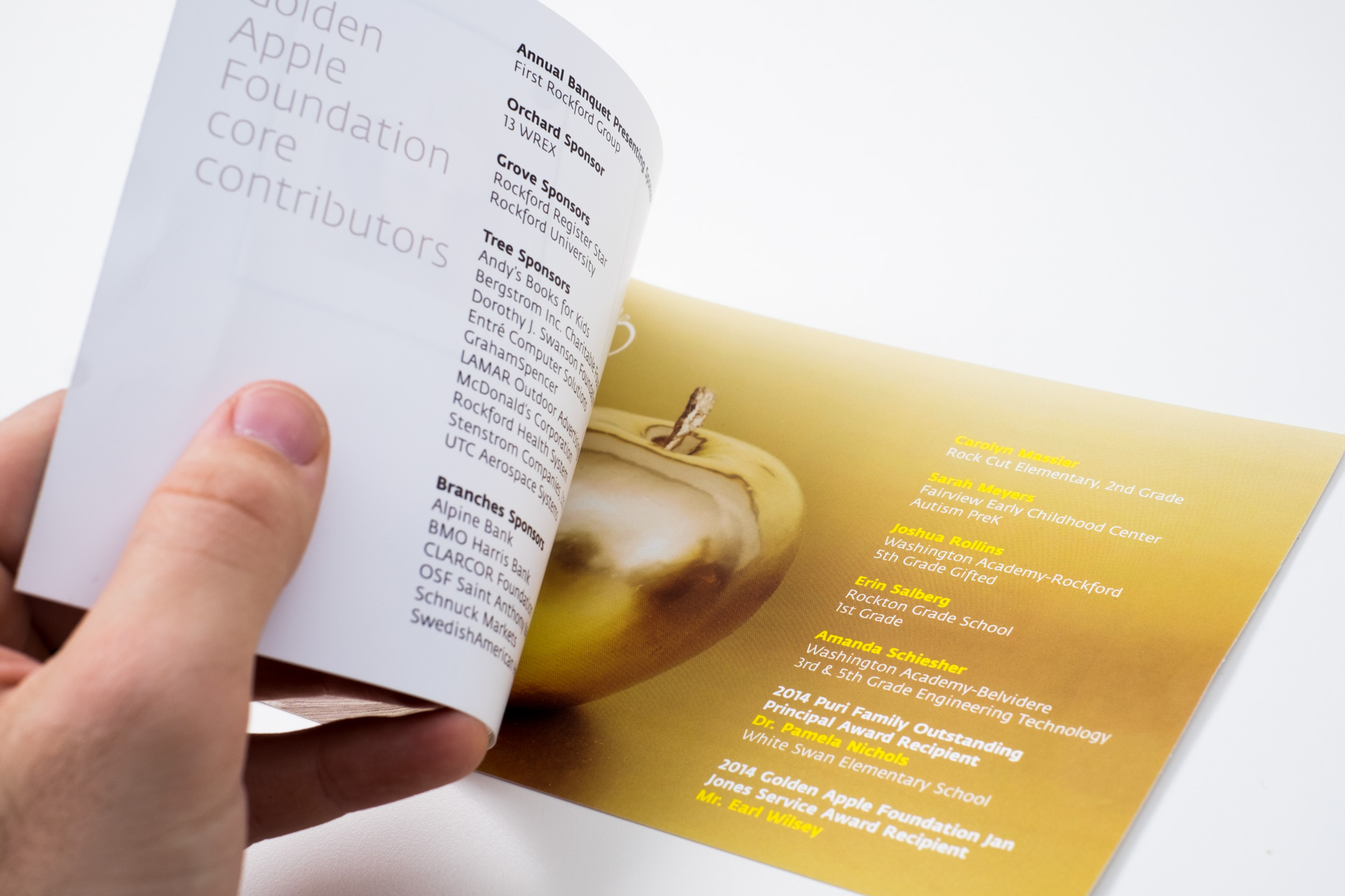 Golden Apple Foundation Celebrating Educational Success GrahamSpencer