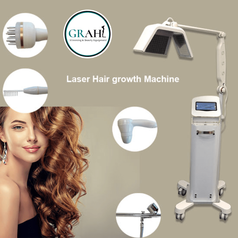 Hair Regrowth Therapy Machine with 650nm Diode Laser Grahl