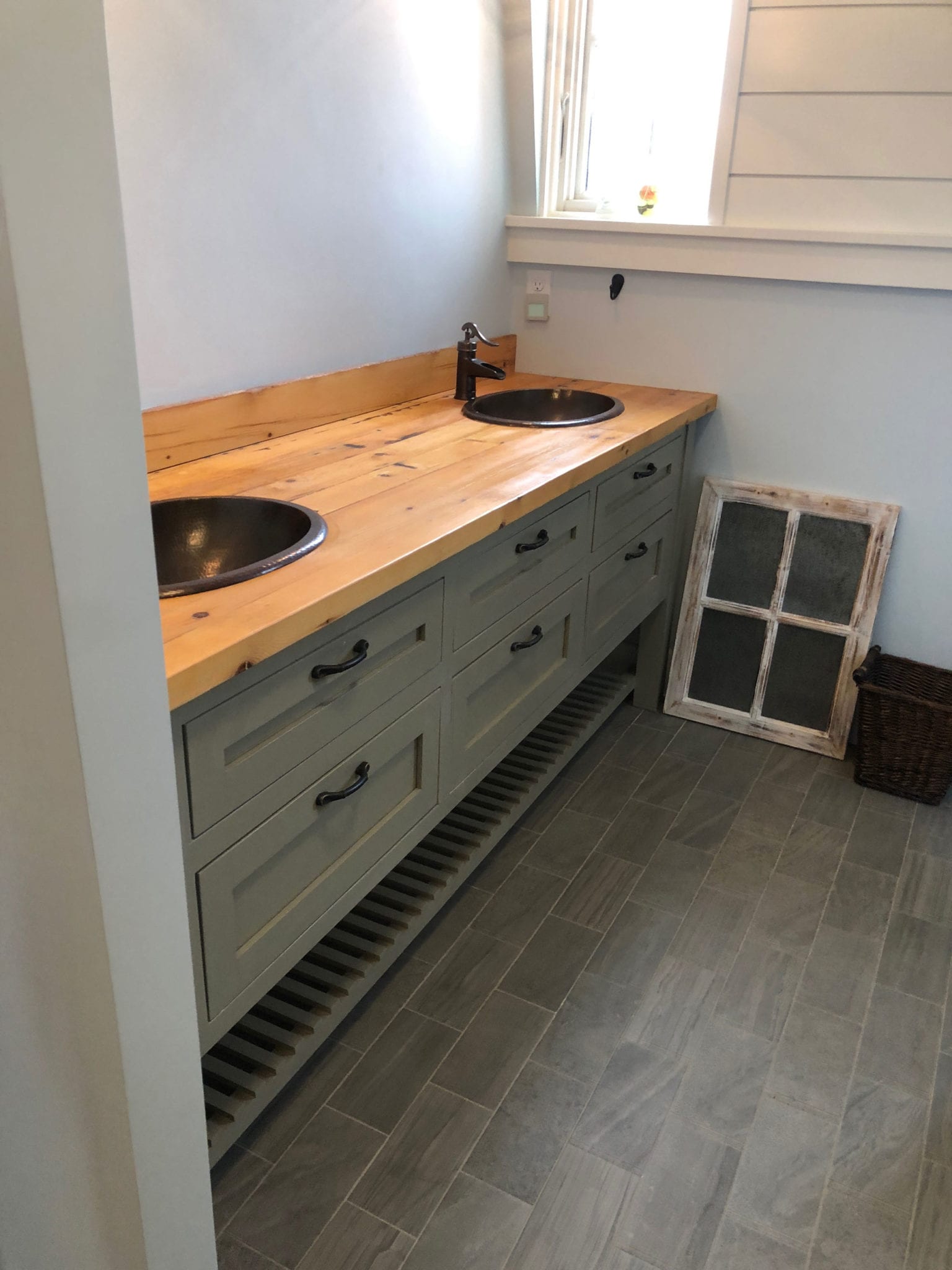 Residential Custom Wood Vanities Grain Architectural Millwork