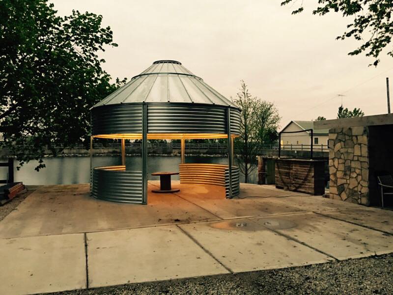 Grain Bin Gazebos Grain Bin Gazebos