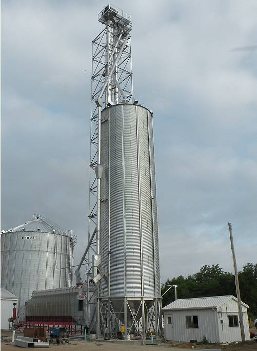 36' Brock Commercial Hopper Tank