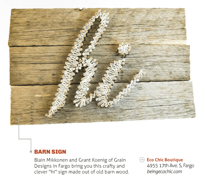 Design and Living Magazine Dec. 2013 Grain Designs