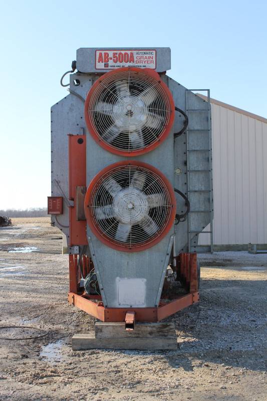 Used Farm Fans AB500A Grain Dryer