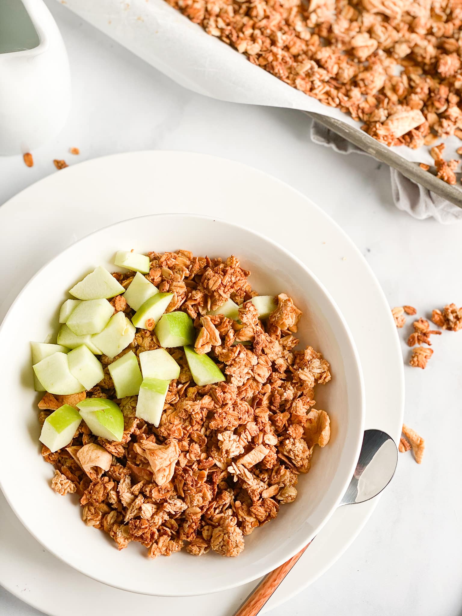 Easy Homemade Cinnamon Apple Granola Grain Free Table