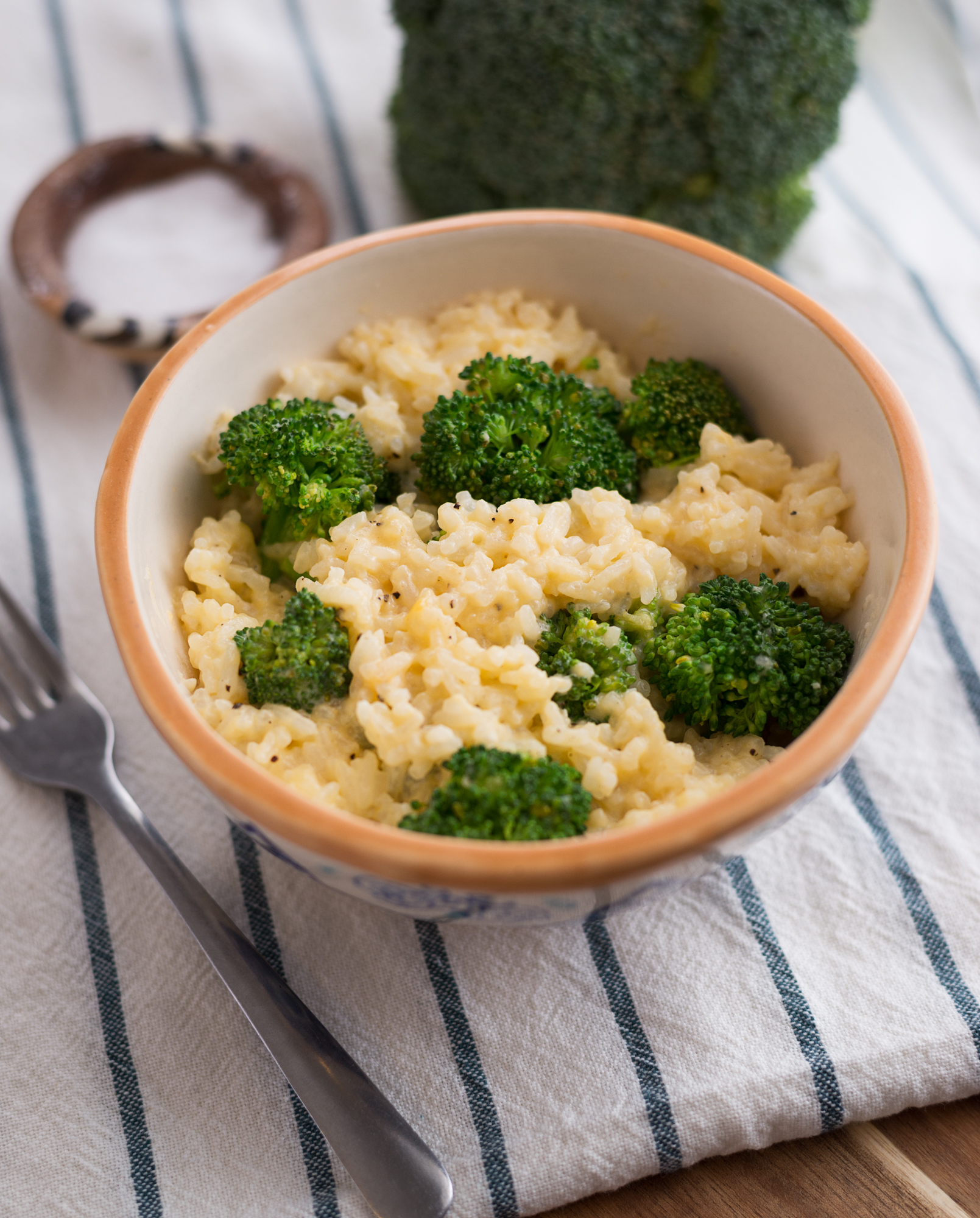 Cheesy Broccoli Jasmine Rice Grain Trust