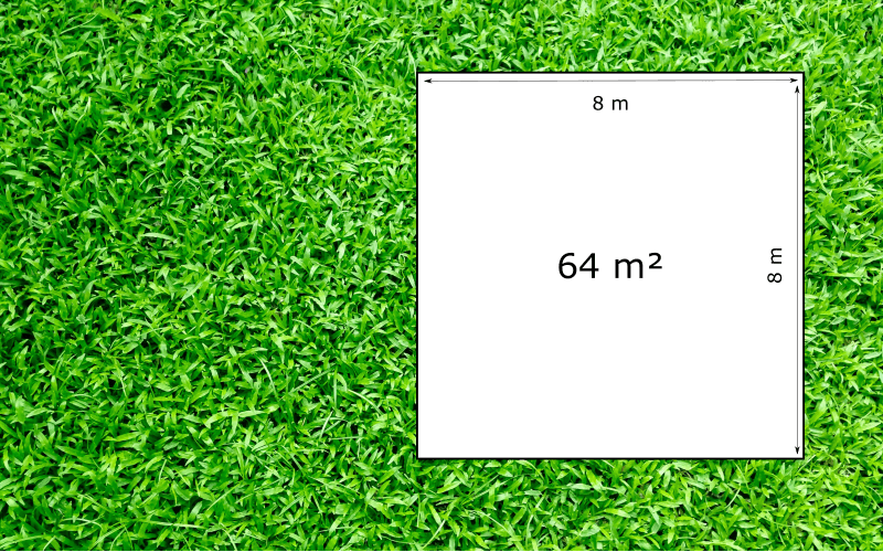 Como calcular metros quadrados de uma área gramao.pt