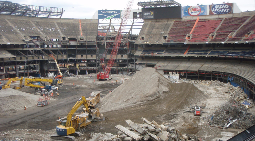 Stadium demolition to take four months Gramercy Group, Inc.