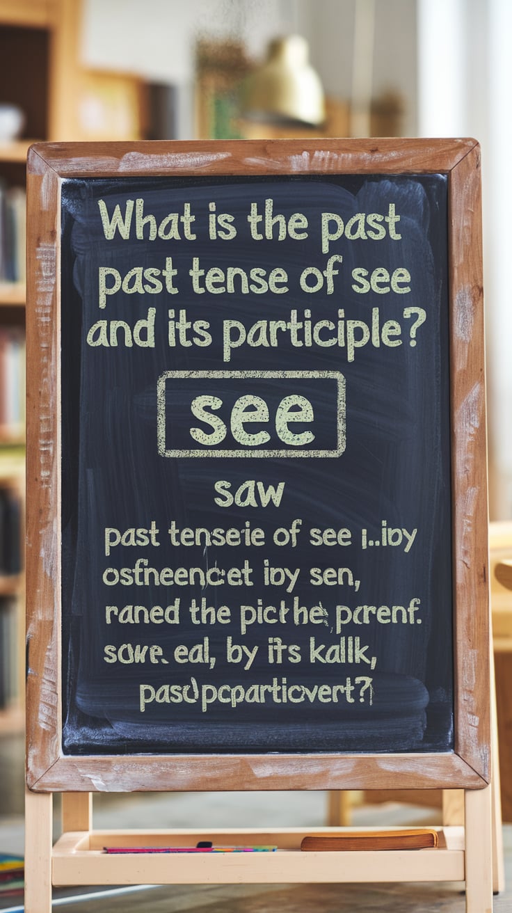 the Past Tense of See :Saw and Seen - Grammar Beacon