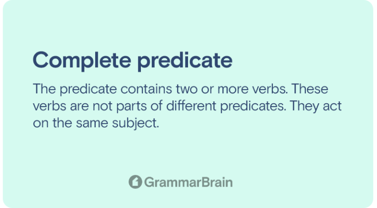 What is a Predicate? (Definition, Types, Examples, Simple, Compound