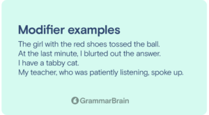 Understanding Modifiers (Definition, Types, Examples, Grammar