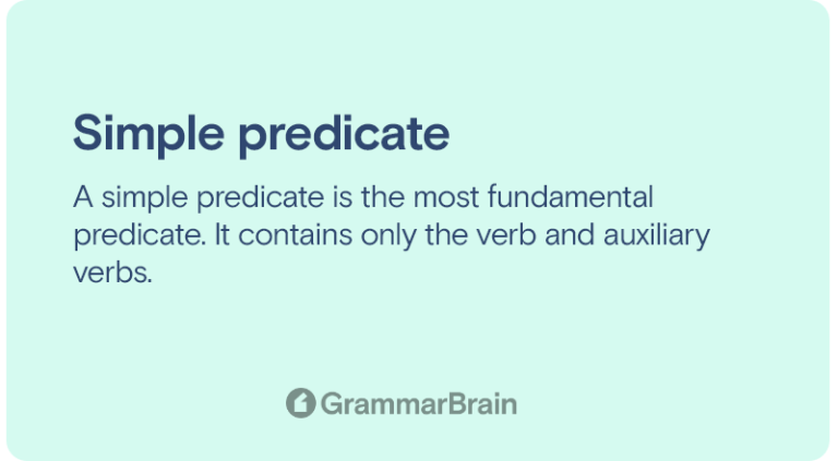 What is a Predicate? (Definition, Types, Examples, Simple, Compound