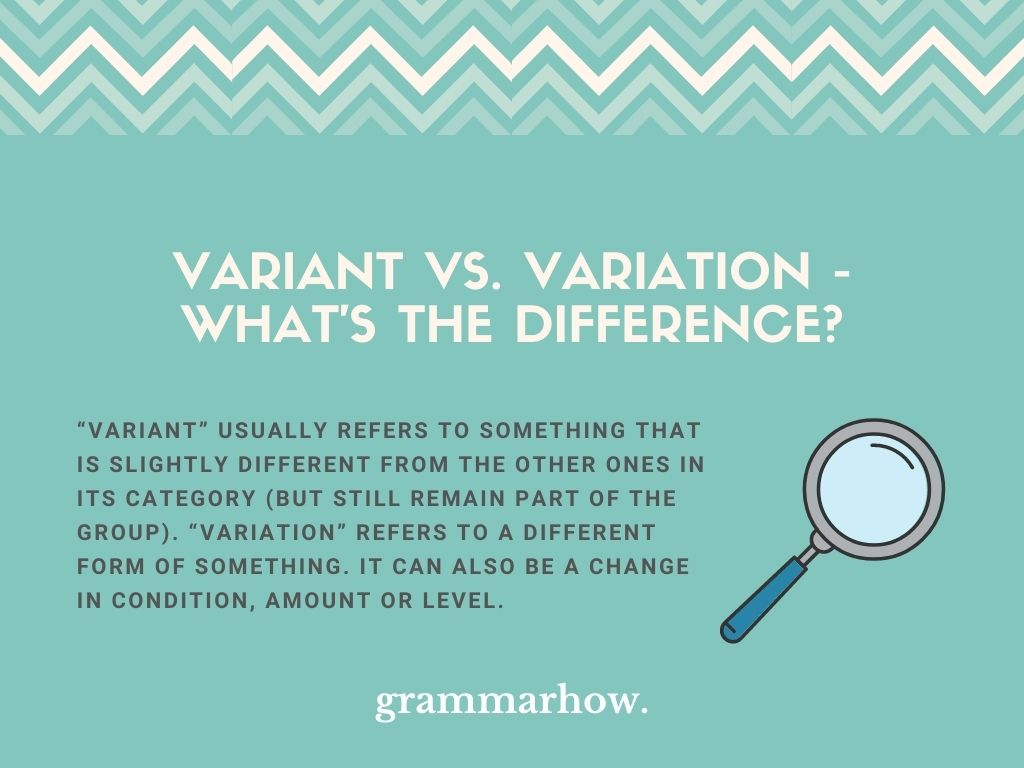 Variant vs. Variation What's the Difference? (+Examples) TrendRadars