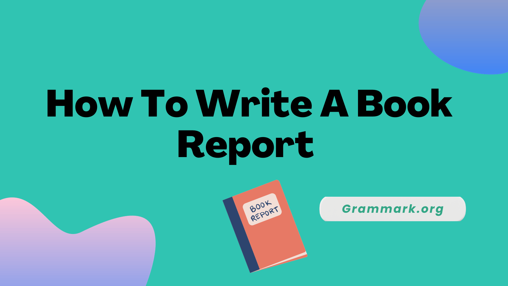 How To Write A Book Report in 2024 Guide)