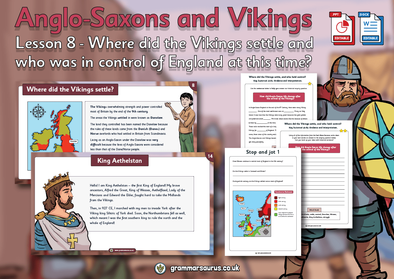 Year 5 History AngloSaxons and Vikings Where did the Vikings