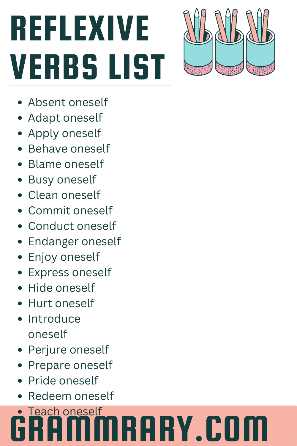 What is a Reflexive Verb? Types, Usage, List, and Worksheet