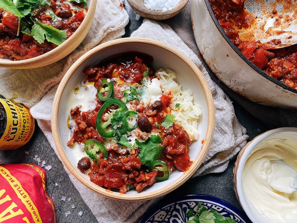 Quick & Easy Chipotle Chilli Con Carne Recipe Gran Luchito