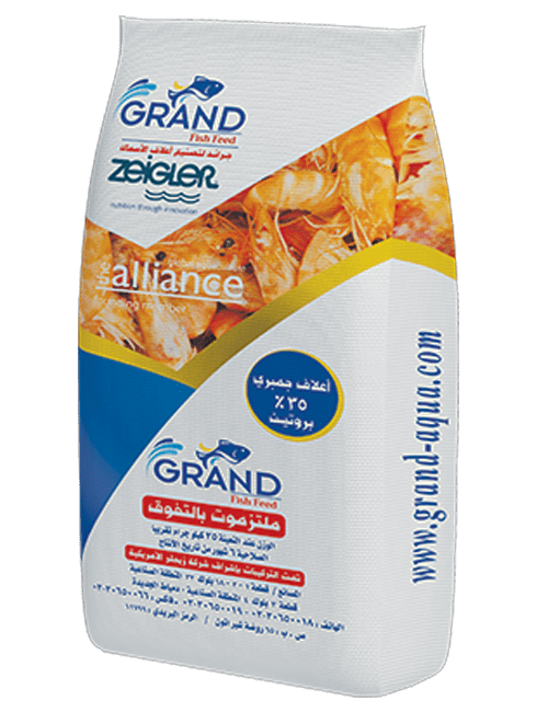 Shrimp feed 35 protein Grand Aqua