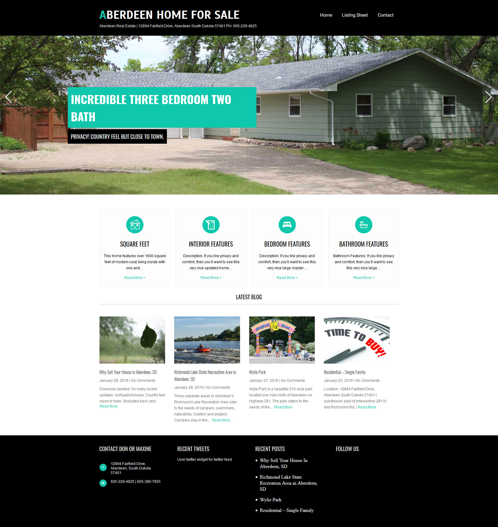 Aberdeen SD Real Estate GRAND180