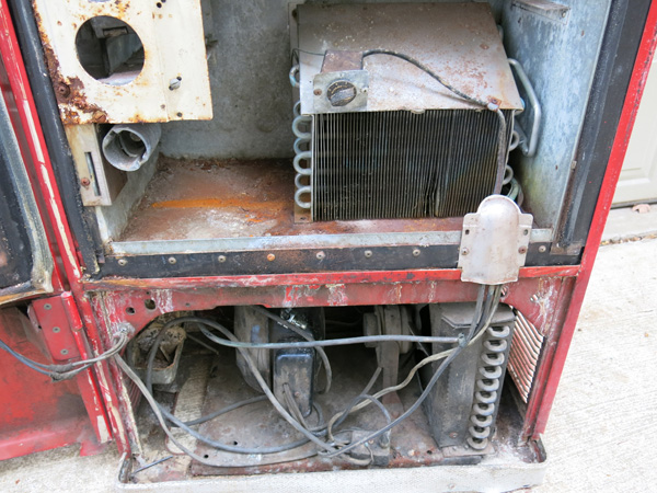Vendo Coke machine restoration, Vendo CocaCola Machine restoration