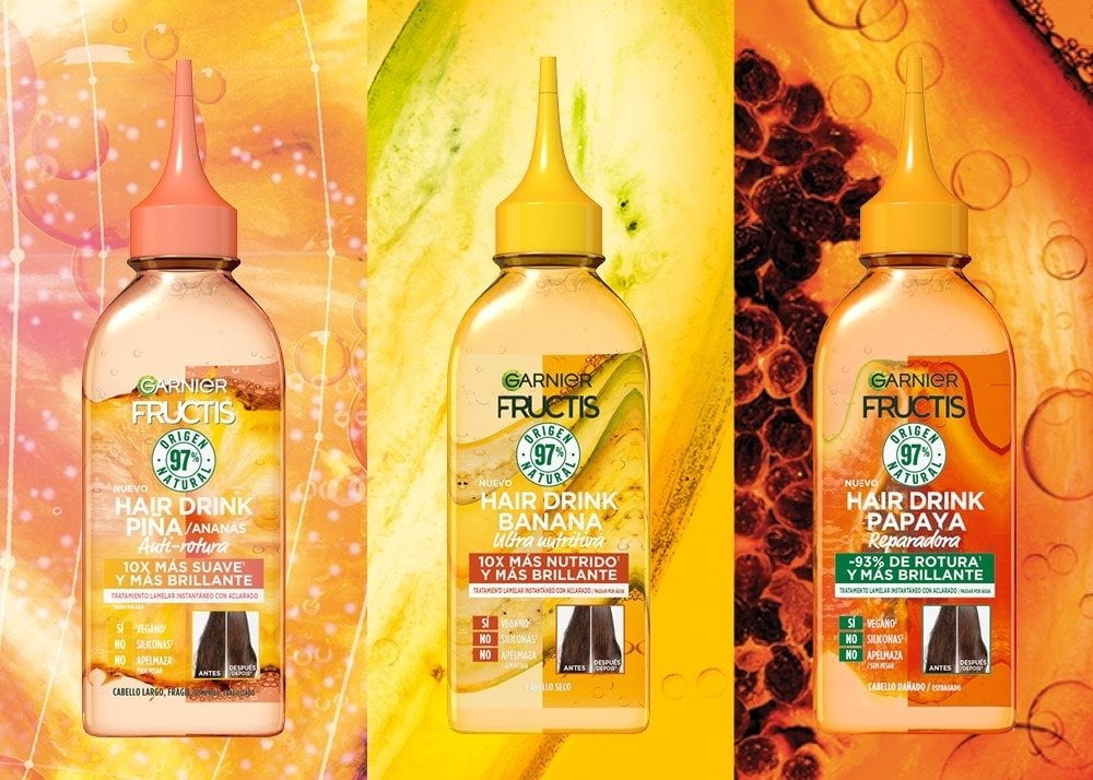 Garnier Fructis apresenta Hair Drink Grande Consumo
