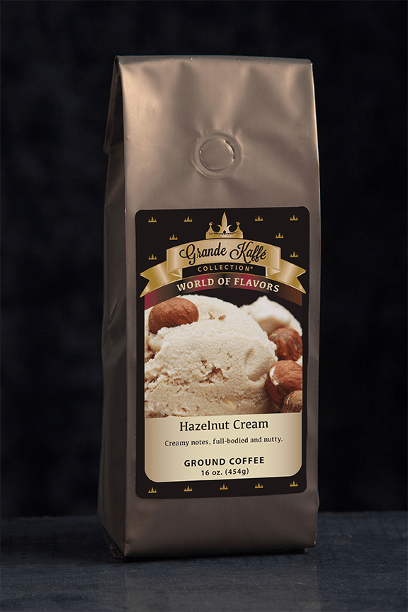 Hazelnut Cream Coffee Grande Kaffe Coffee