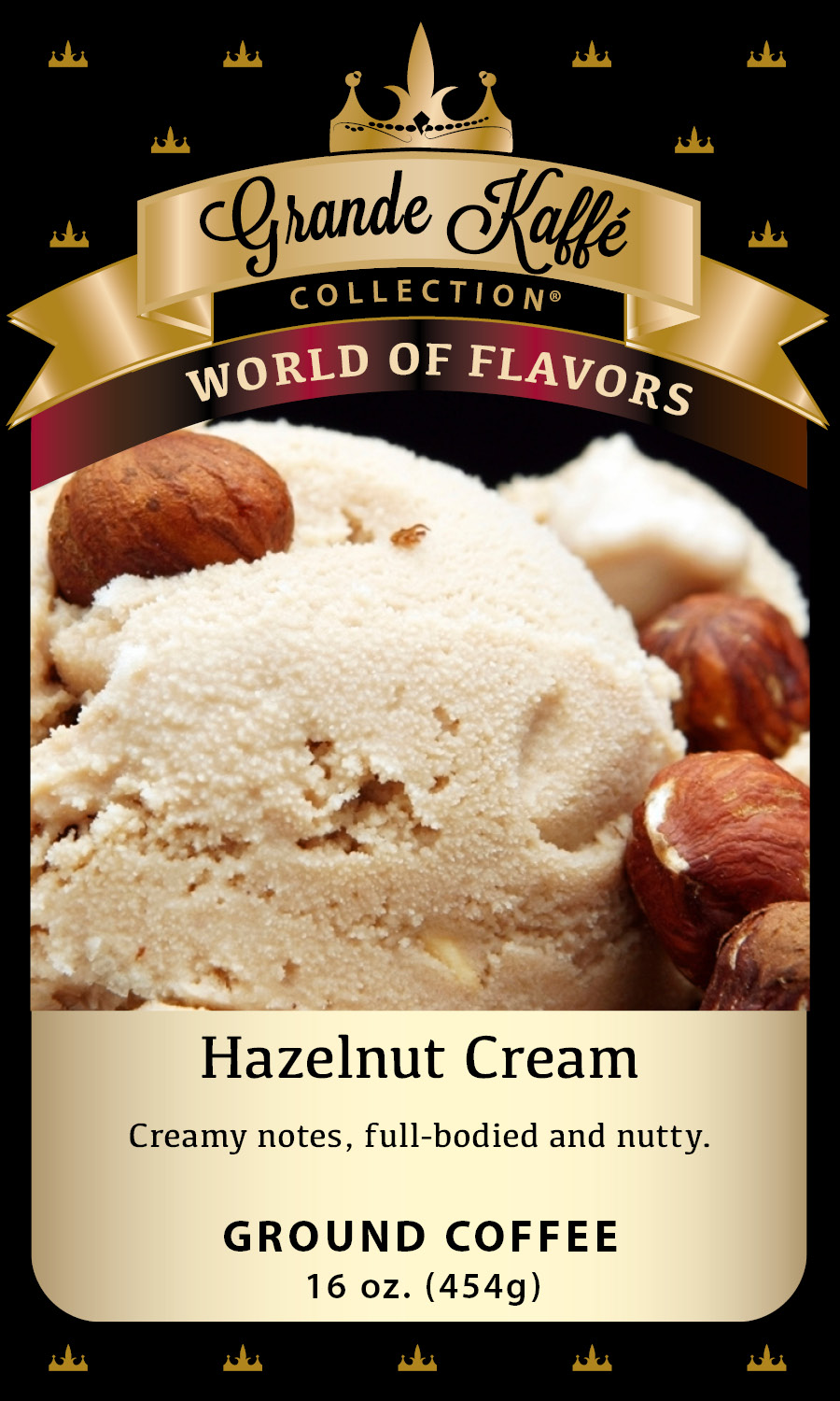 Hazelnut Cream Coffee Grande Kaffe Coffee