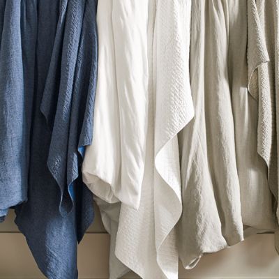 Linen Quilted Coverlet Grandin Road