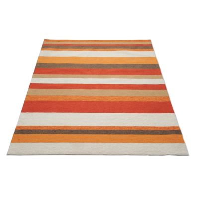 Summer Stripe Outdoor Rug Grandin Road