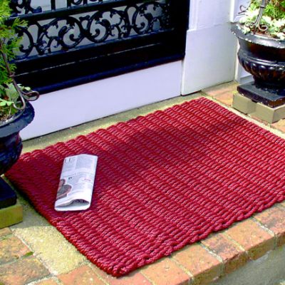 Solid Weave Door Mat Grandin Road