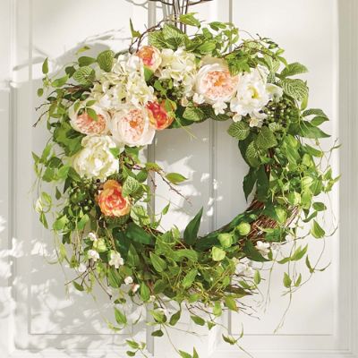 7 Spring Wreaths You Won't Find in Stores Grandin Road Blog