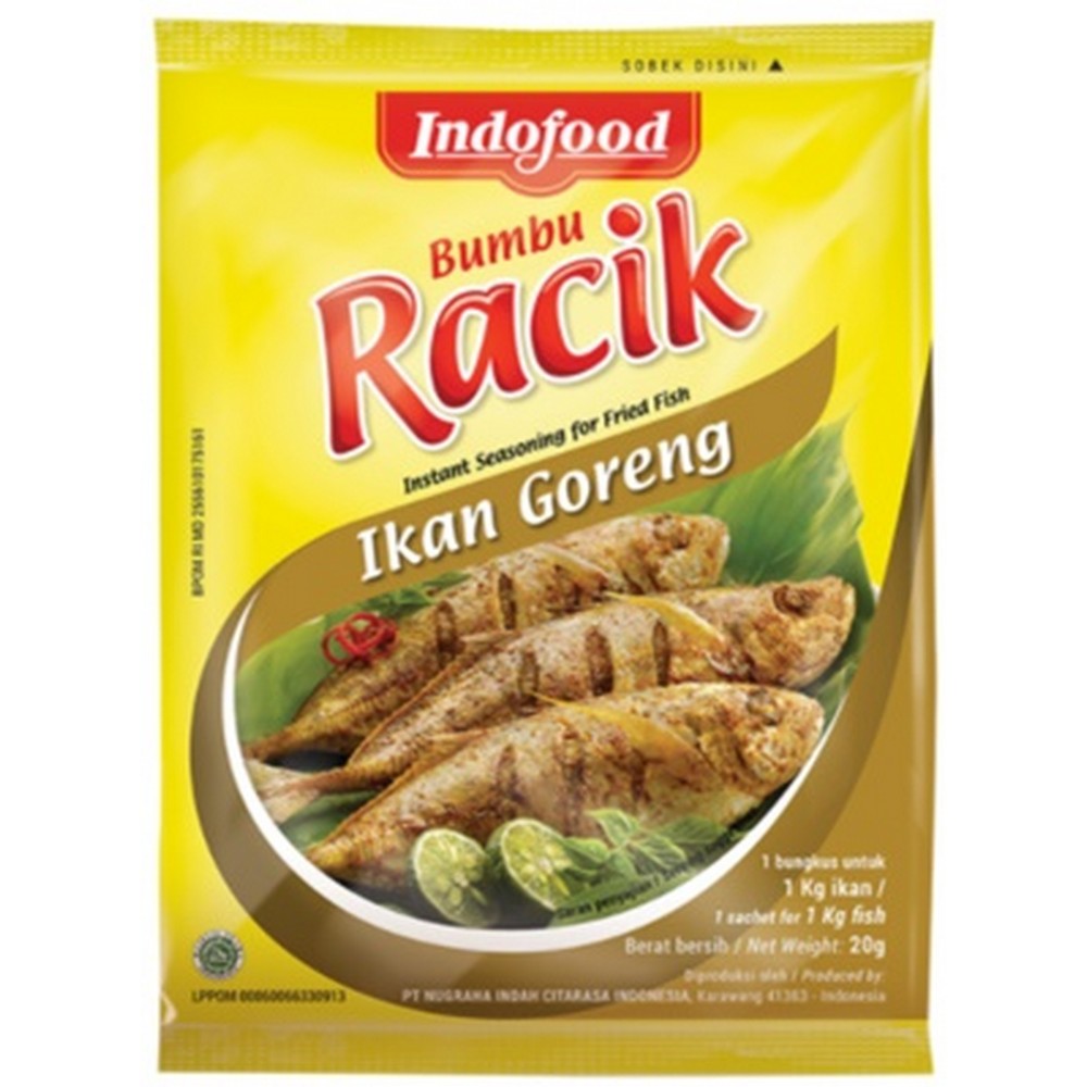 INDOFOOD RACIK IKAN GORENG 20G Grand Laguna