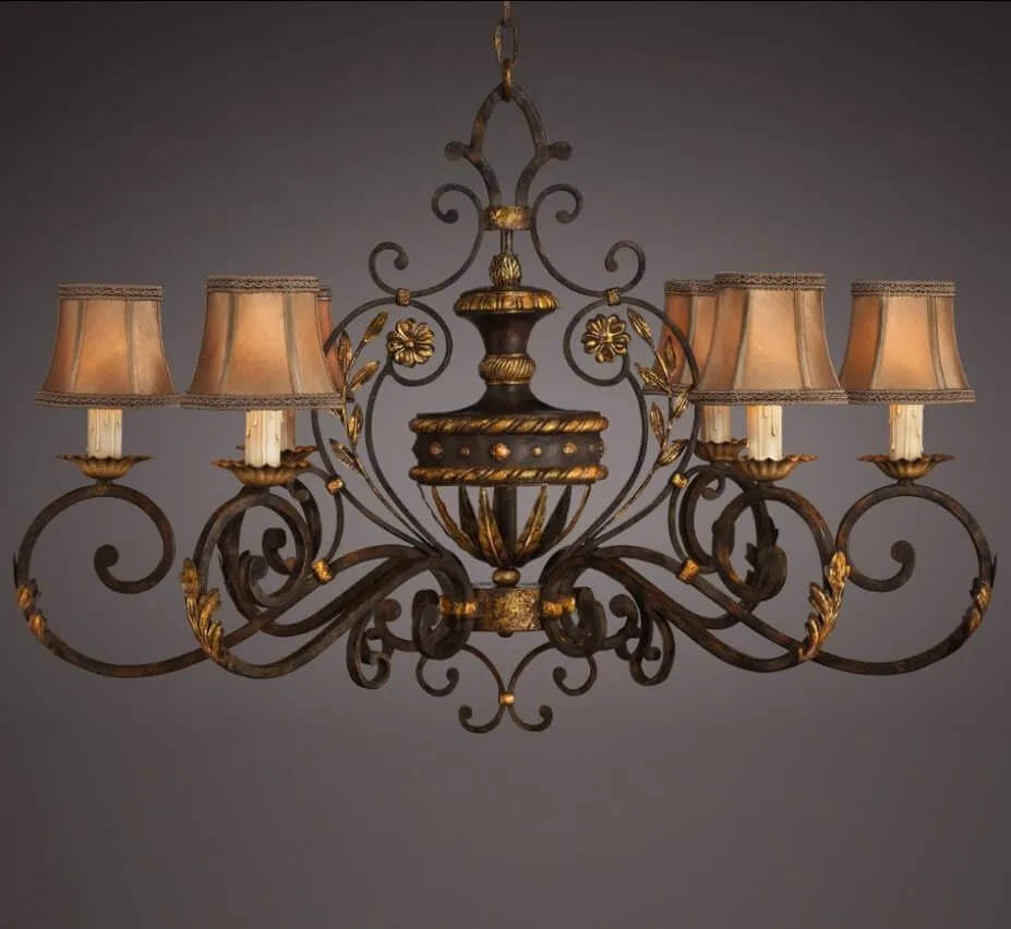 Castile 6 Light Large Traditional Chandelier Grand Light