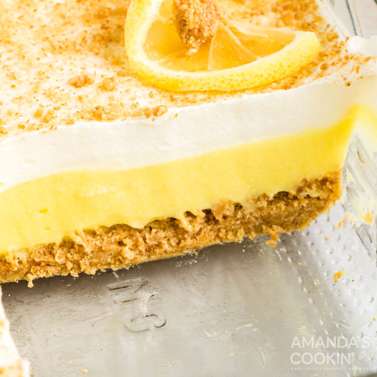 Lemon Cream Cheese Pudding Dessert Grandma's Simple Recipes
