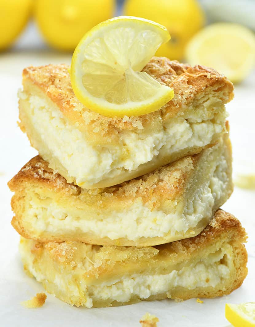 Lemon Cream Cheese Bars Grandma's Simple Recipes