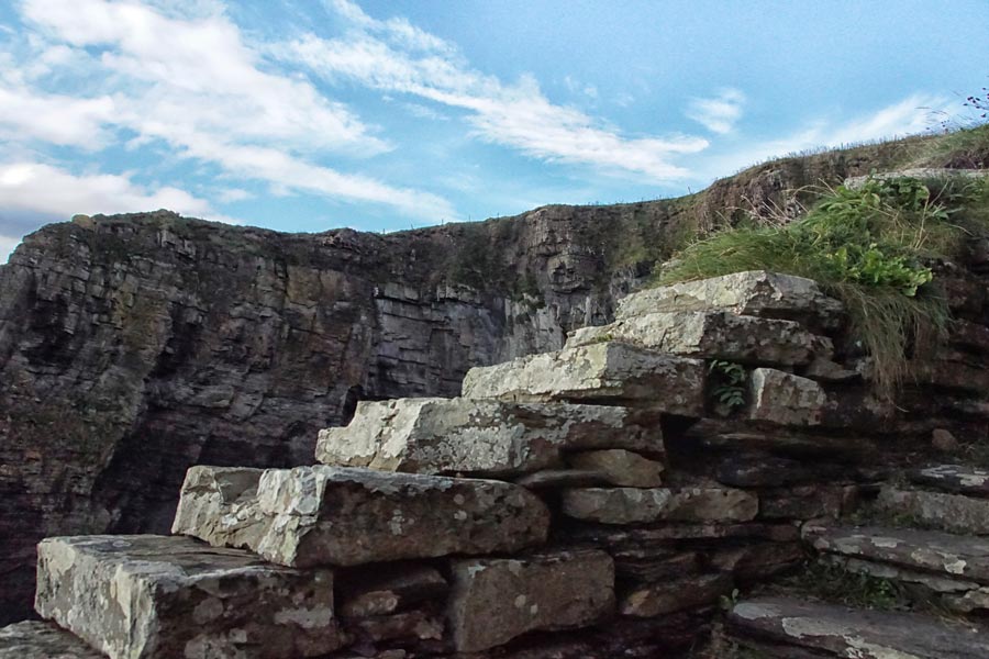 whaligoe steps Grandma's Escapades