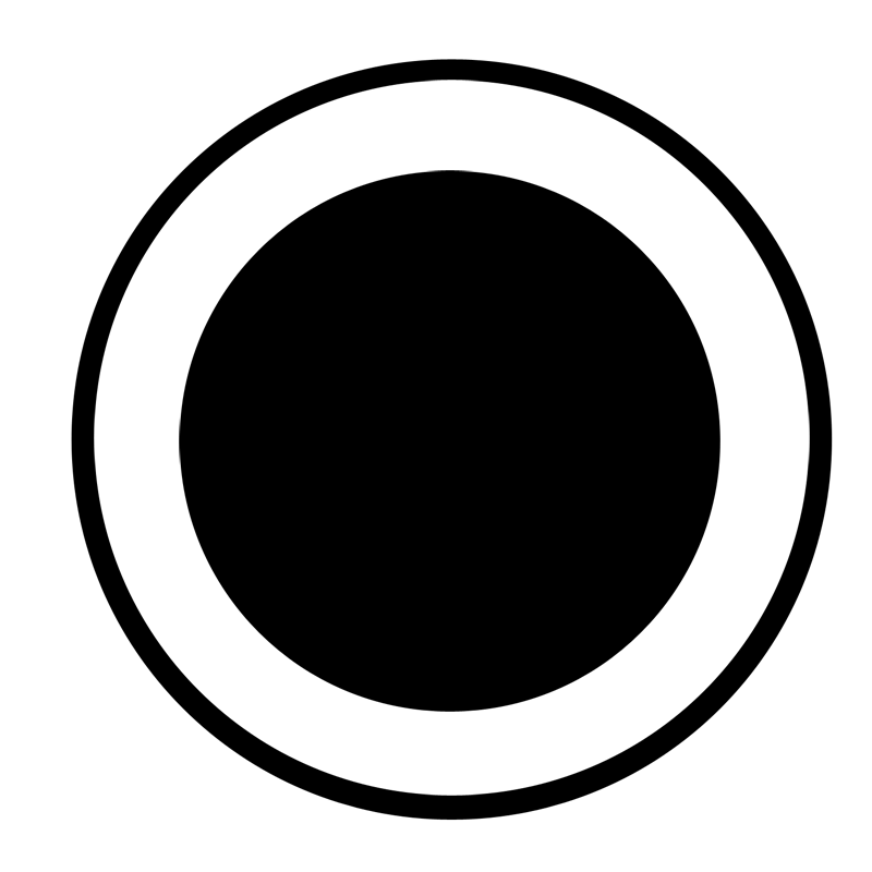 black circle inner
