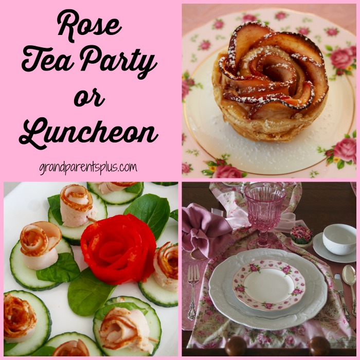 Rose Tea Party or Luncheon Ideas