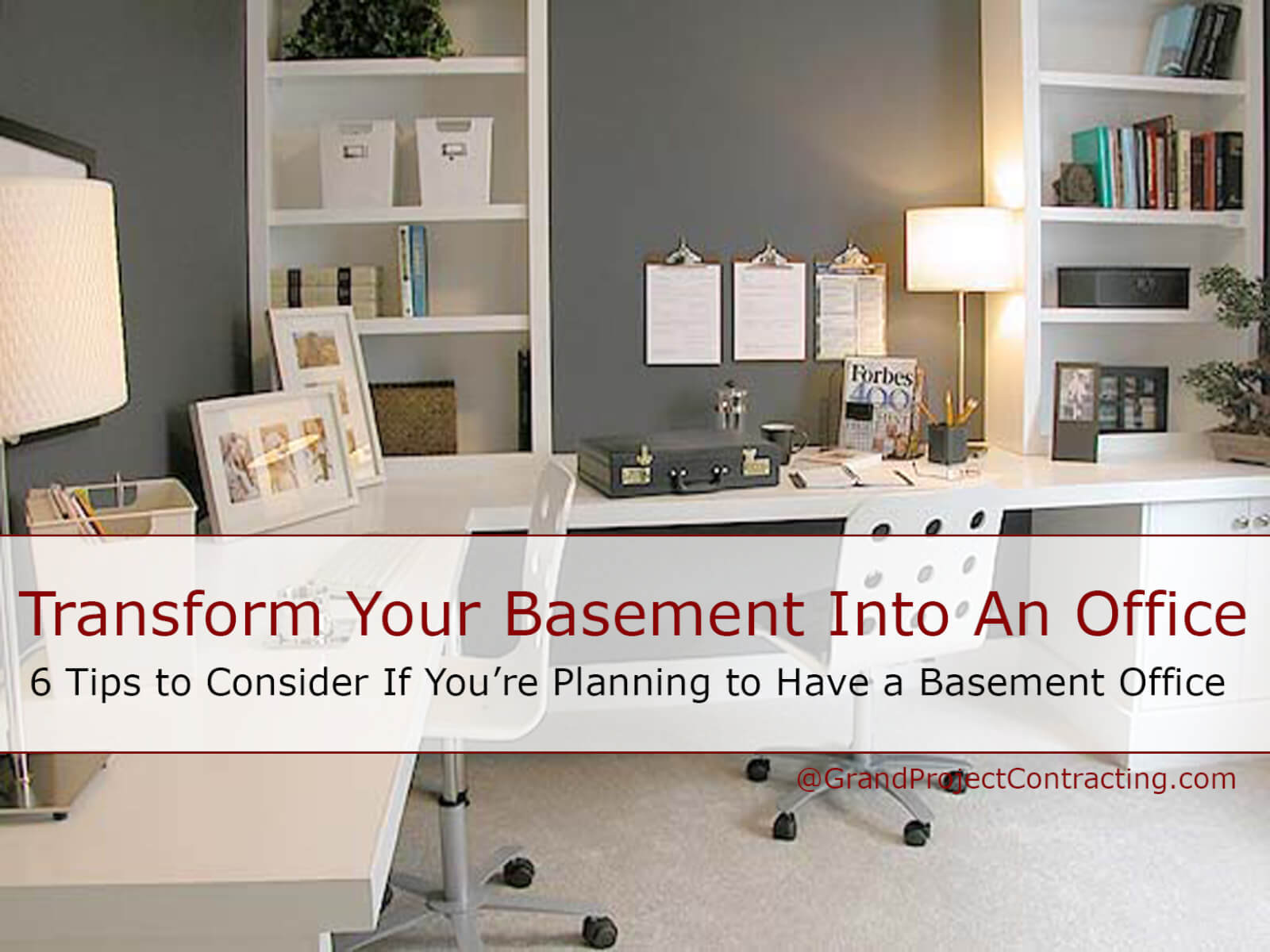Transform Your Basement Into an Office Basement Renovation