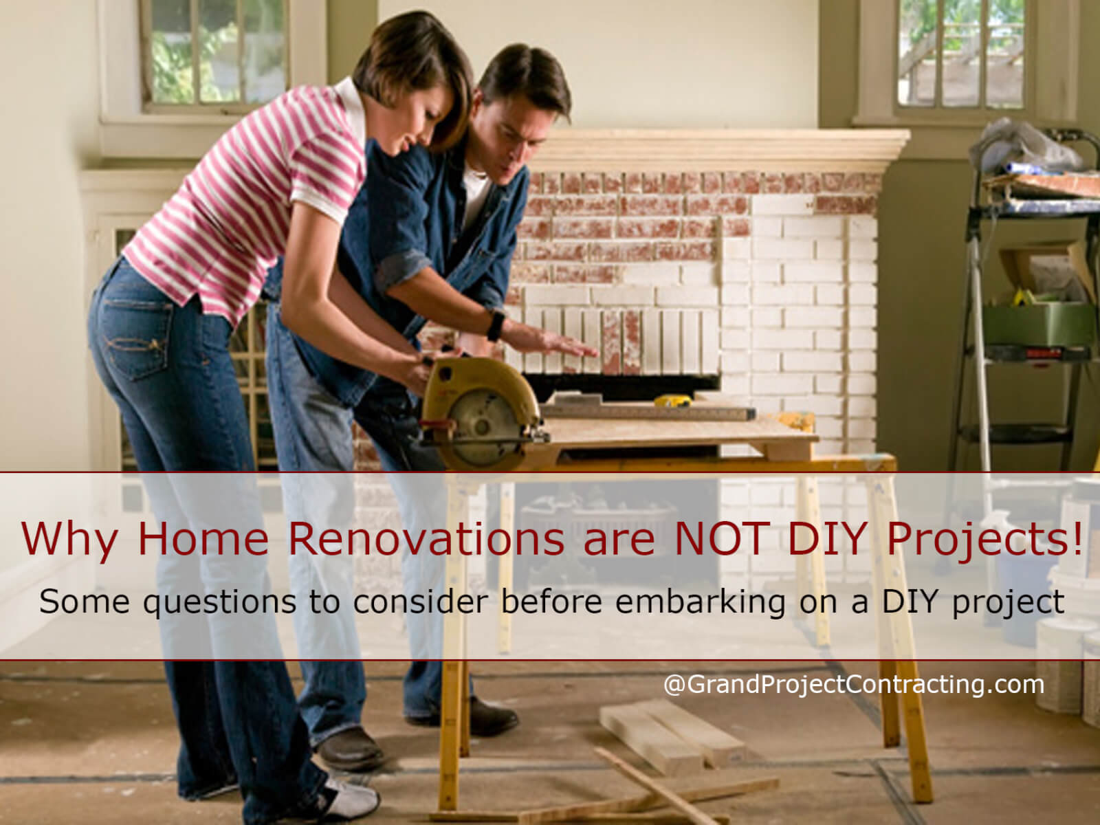 Why Home Renovations are NOT DIY Projects!