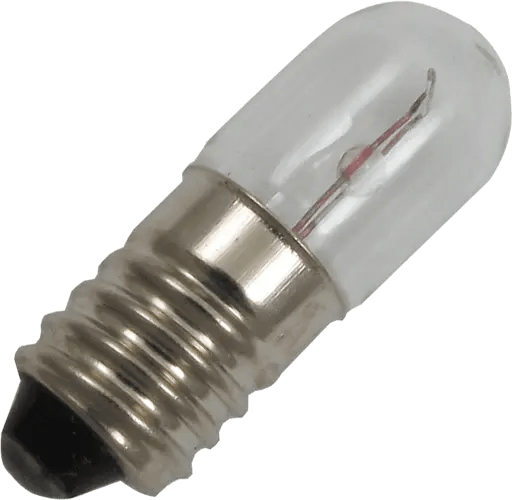 Dial Lamp 41, T31/4, 2.5V, 0.50A, Screw Base, PKG of 10 Granger
